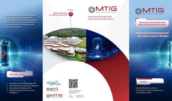 MTIG (โรงงานต้นแบบแบตเตอรี่ที่มีความปลอดภัยและเพื่อความมั่นคง)